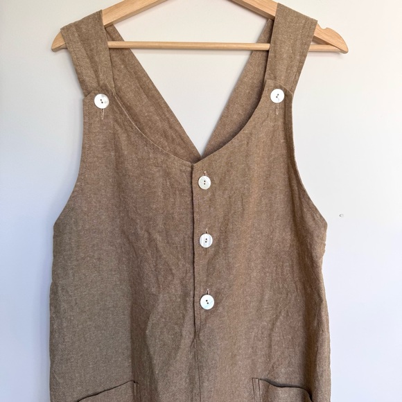 Pillar Darjeeling Linen Cotton Overalls - Picture 2 of 9